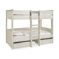 Celeste Bunk Bed with Drawers - Nordic Wood Effect