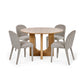Cellini Oak 120cm Round Dining Table