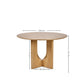 Cellini Oak 120cm Round Dining Table