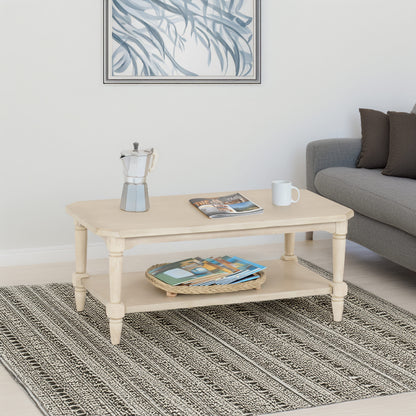 Chantilly Coffee Table - ANTIQUE CREAM
