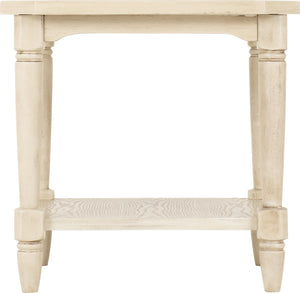 Chantilly Side Table - ANTIQUE CREAM