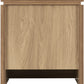 Charles 2 Drawer Bedside - OAK EFFECT VENEER