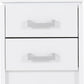 Charles 2 Drawer Bedside - WHITE