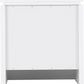 Charles 2 Drawer Bedside - White