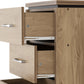 Charles 5 Drawer Narrow Chest - OAK EFFECT VENEER