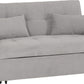 Chelsea Sofa Bed - SILVER GREY FABRIC