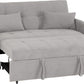 Chelsea Sofa Bed - SILVER GREY FABRIC