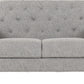 Chester 3+2 Suite - Light Grey Fabric