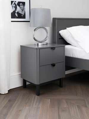 Chloe 2 Drawer Bedside
