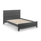 Chloe 135cm Double Grey Bed