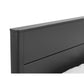 Chloe 135cm Double Grey Bed
