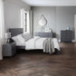 Chloe 135cm Double Grey Bed