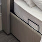 Clara Light Grey 180cm Super King TV Ottoman Storage Bed