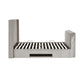 Clara Light Grey 180cm Super King TV Ottoman Storage Bed