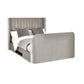 Clara Light Grey 180cm Super King TV Ottoman Storage Bed