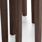 Cleo Nest of 3 Side Tables - Walnut Effect