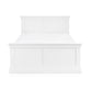 Clermont 150cm King White Bed