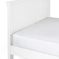 Clermont 150cm King White Bed