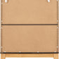 Cleveland 3+2 Drawer Chest - White/Grey Metal Effect