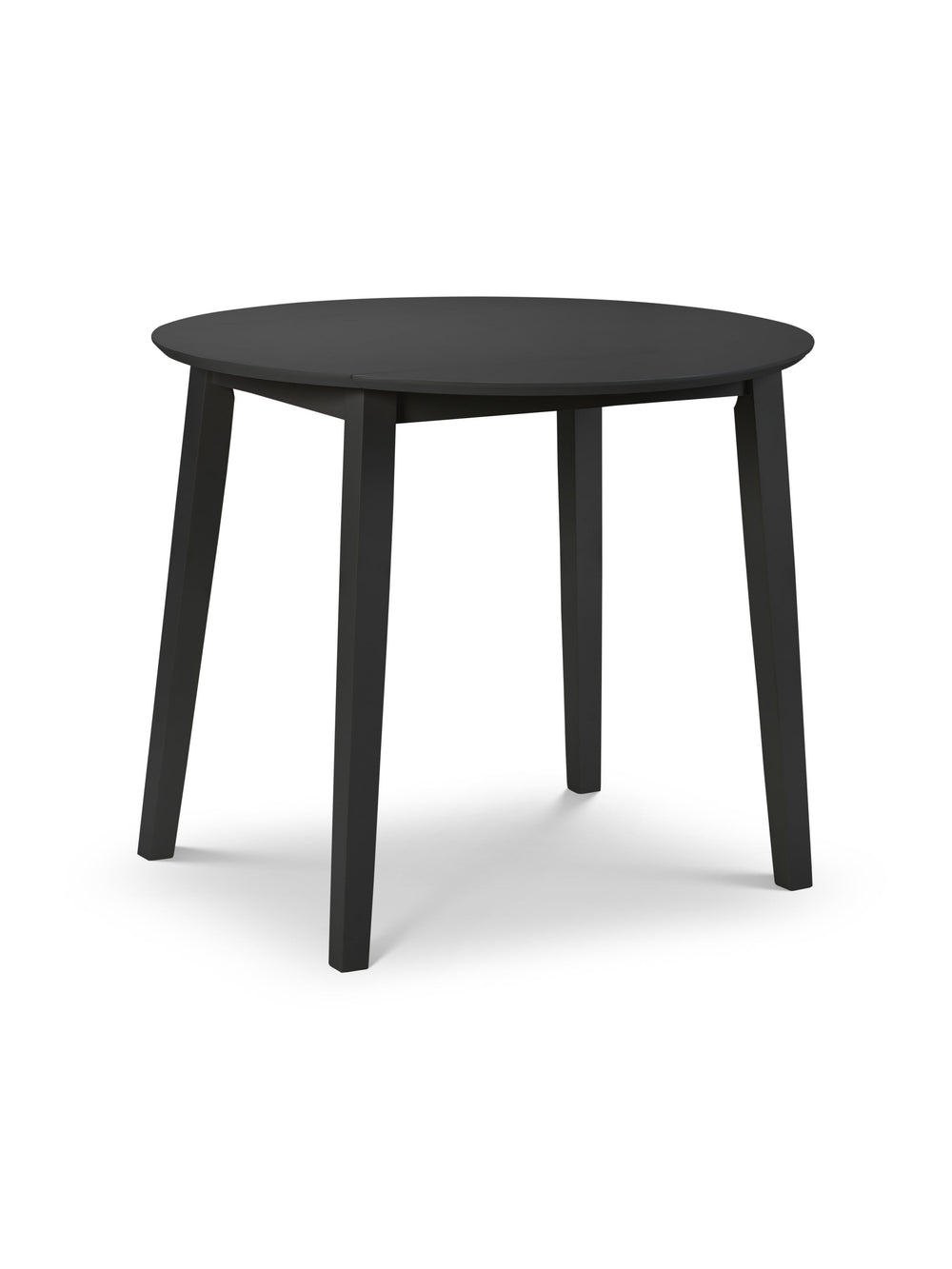 Coast Round Drop Leaf Dining Table - Black