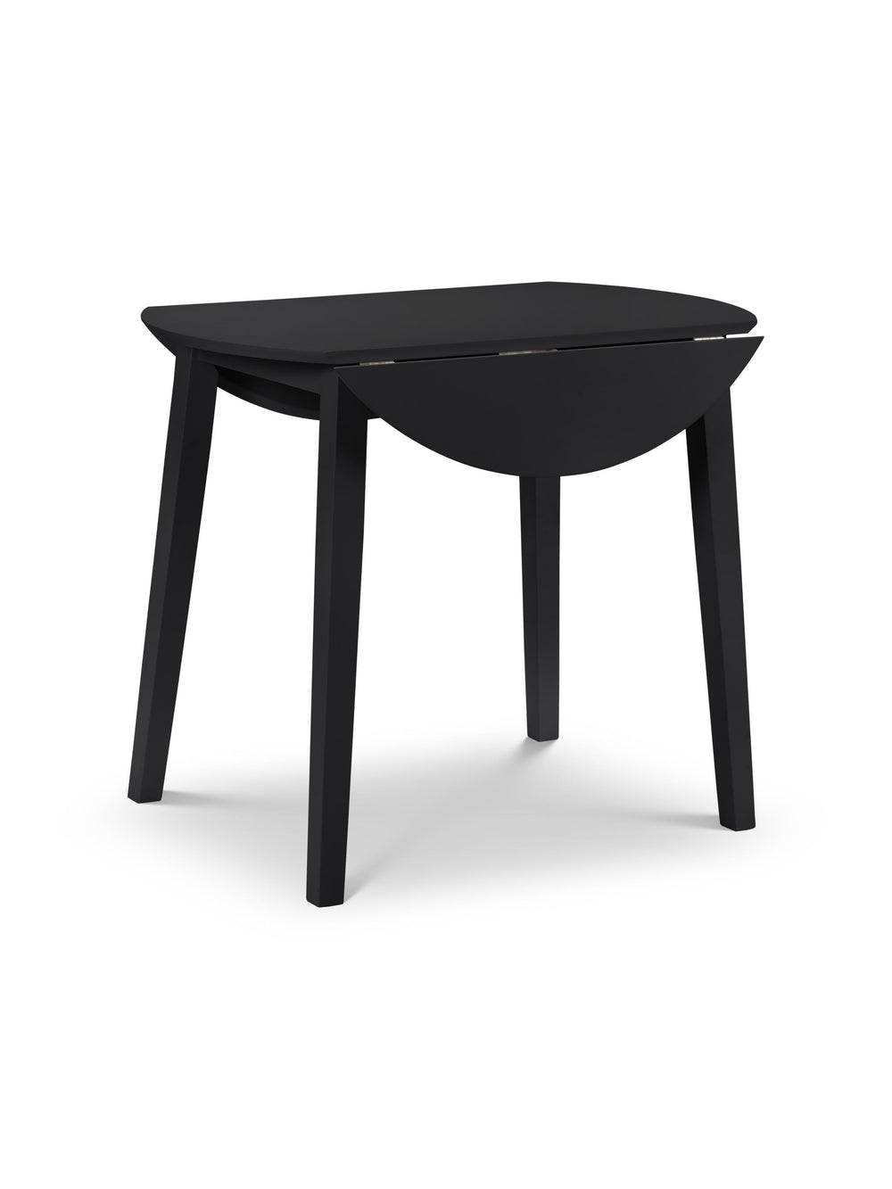 Coast Round Drop Leaf Dining Table - Black