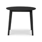 Coast Round Drop Leaf Dining Table - Black