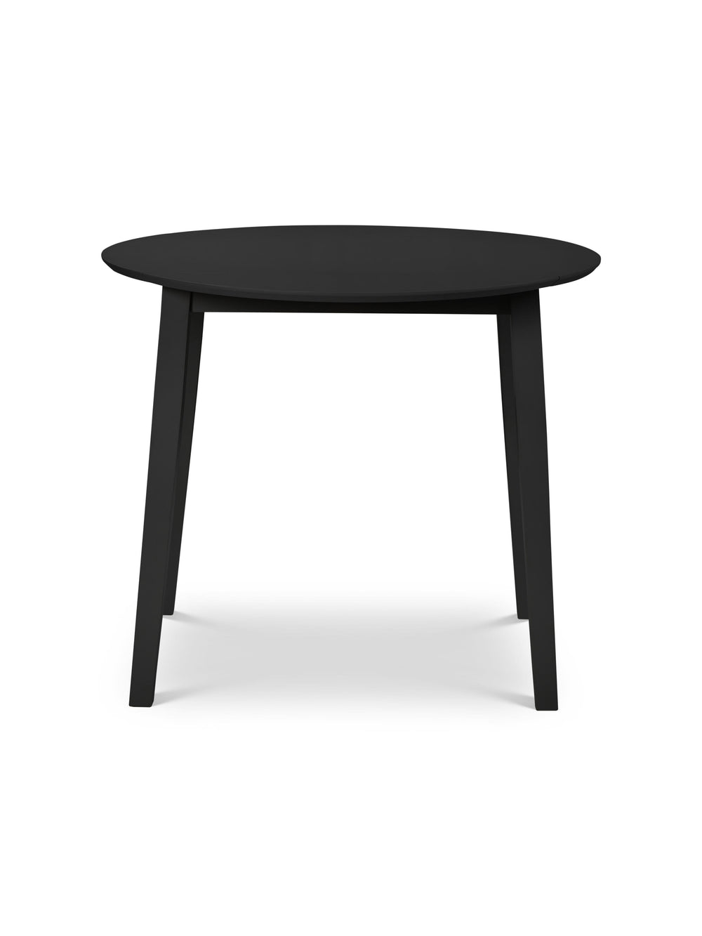 Coast Round Drop Leaf Dining Table - Black