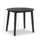 Coast Round Drop Leaf Dining Table - Black
