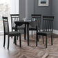 Coast Round Drop Leaf Dining Table - Black