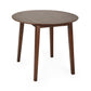 Coast Round Drop Leaf Dining Table - Walnut Effect