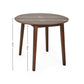 Coast Round Drop Leaf Dining Table - Walnut Effect
