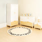 Cody 2 Drawer Bedside - White/Pine Effect