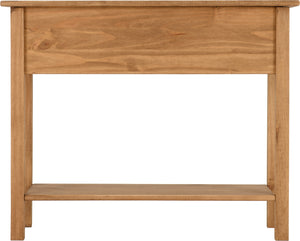 CORONA-2-DRAWER-CONSOLE-TABLE-WITH-SHELF-DISTRESSED-WAXED-PINE-2020-300-304-003-05-scaled.jpg