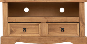 CORONA-2-DRAWER-FLAT-SCREEN-TV-UNIT-NO-SHELF-DISTRESSED-WAXED-PINE-2020-300-305-010-03-scaled.jpg