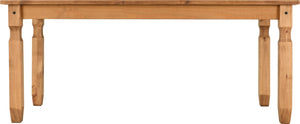 Corona 6' Dining Set - DISTRESSED WAXED PINE