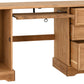 Corona Computer Desk - Distressed Waxed Pine