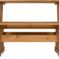 Corona Dinette Set - Distressed Waxed Pine