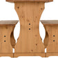 Corona Dinette Set - Distressed Waxed Pine