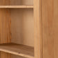 Corona Low Bookcase - Distressed Waxed Pine