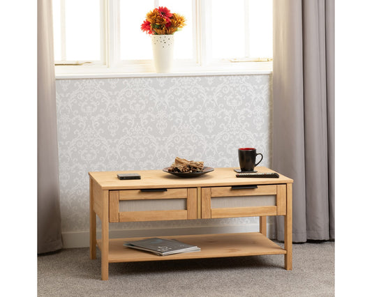 Rattan collection - 2 Drawer Coffee Table