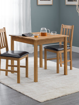 Coxmoor 75cm Square Dining Table - Oak