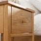 Coxmoor 1 Drawer Bedside Table - Oak