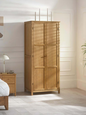 Coxmoor 2 Door Wardrobe - Oak