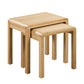 Curve Nest of 2 Tables - Oak