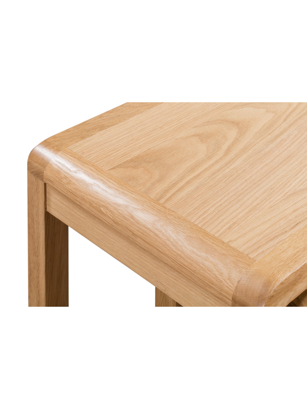 Curve Nest of 2 Tables - Oak