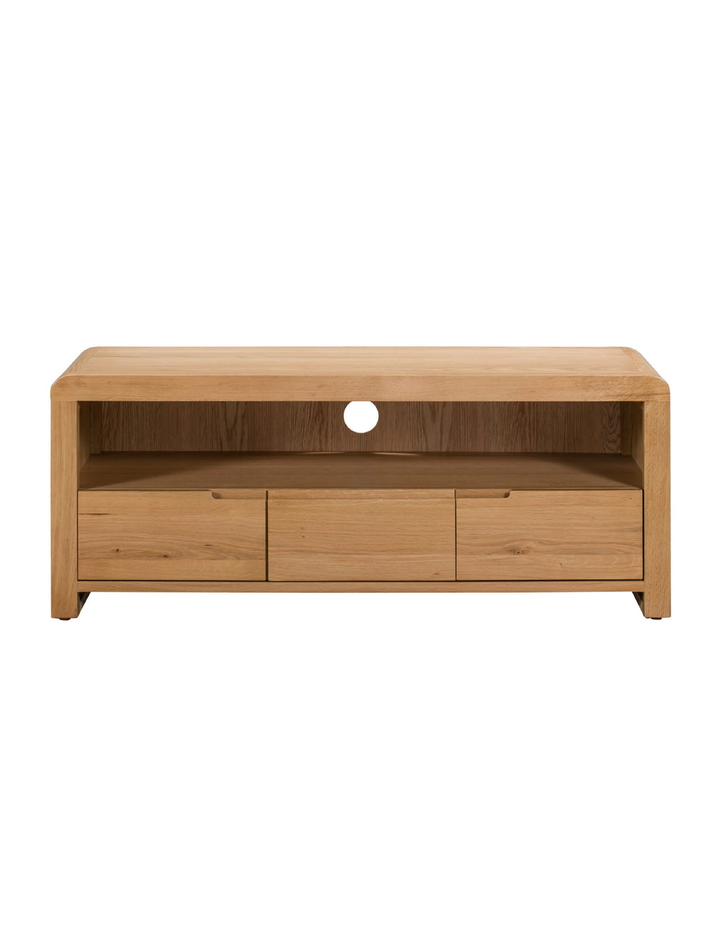 Curve TV Unit  up to 40 inch - Oak