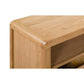 Curve TV Unit  up to 40 inch - Oak