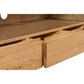 Curve TV Unit  up to 40 inch - Oak