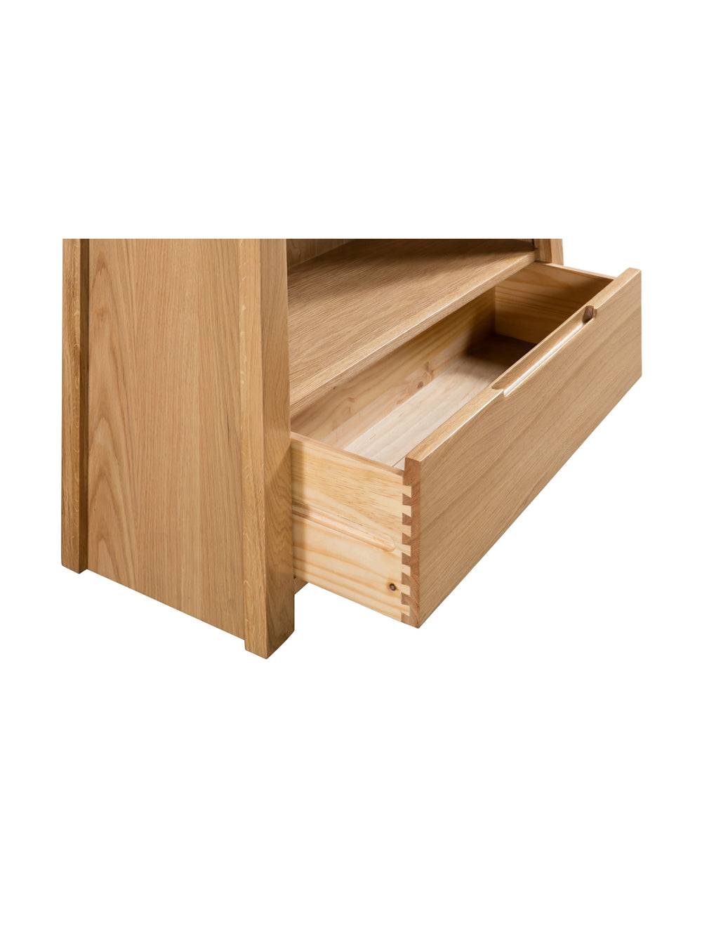 Curve TV Unit  up to 40 inch - Oak