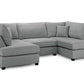 Carnaby Classic Sofa Grey U Shape Corner